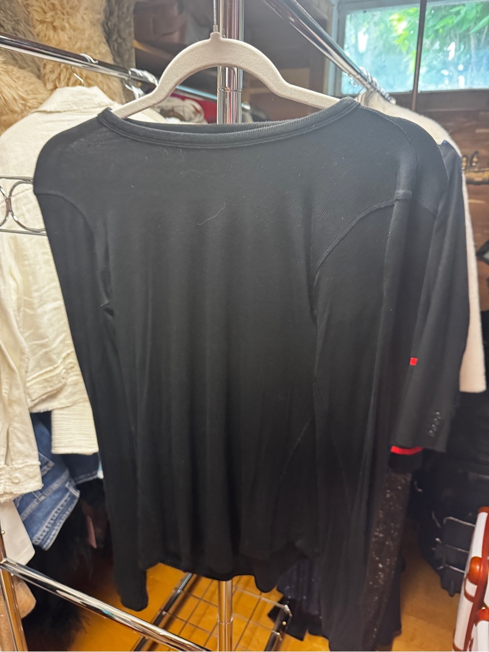 lululemon athletica Black Long-Sleeve Performance Tee
